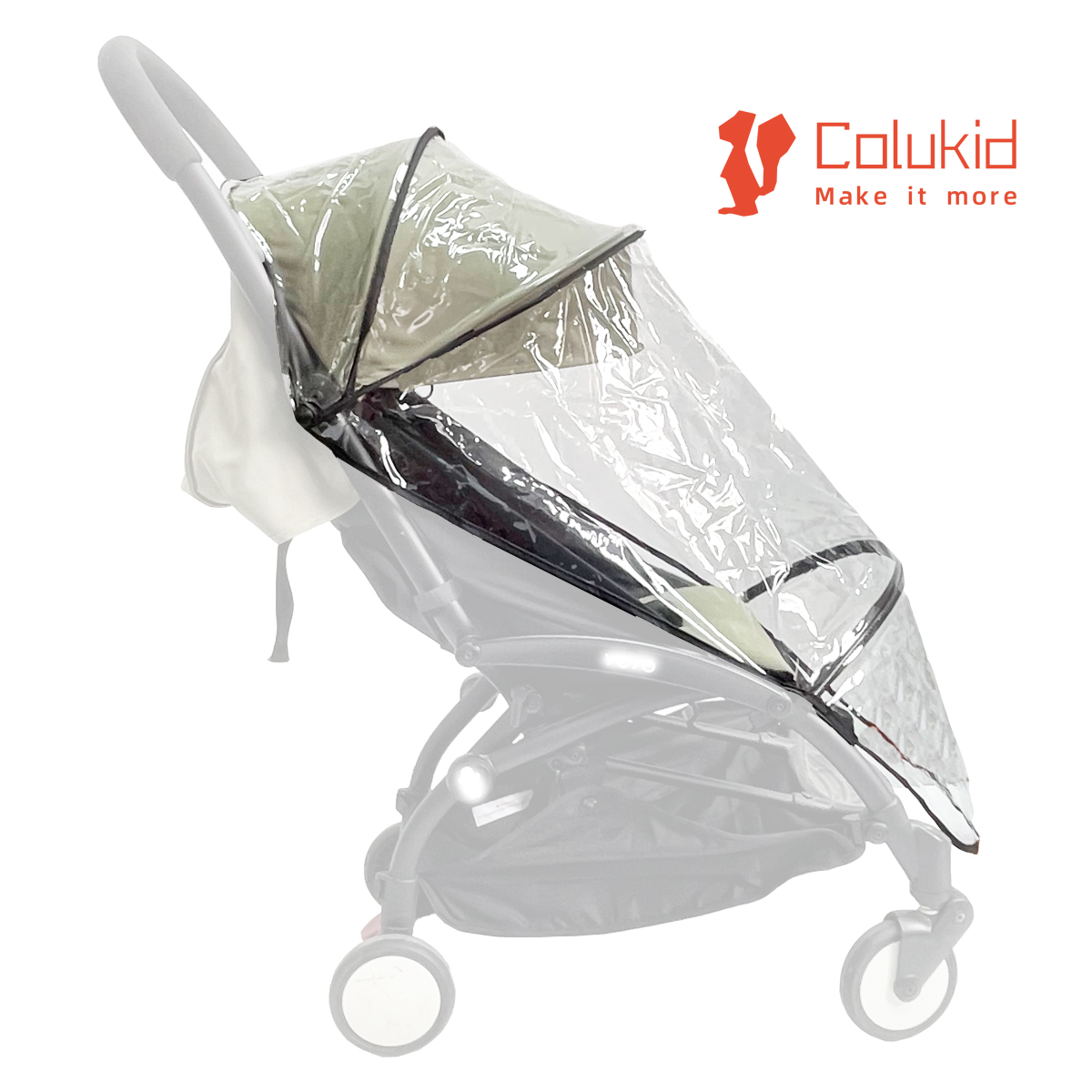 Stroller Rain Cover - COLU KID ® Kinderwagen-Zubehör, Regenschutz, wasserdichte