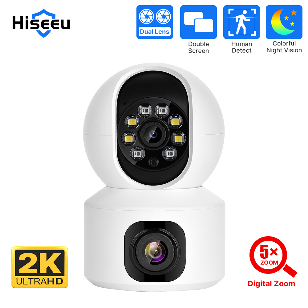 Baby Products Video - Hiseeu 2K 4MP PTZ IP-Kamera WLAN