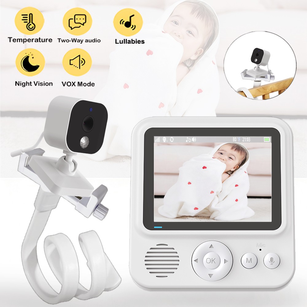 Baby Products Video - 2,8-Zoll-Video-Babyphone, kabellos, für Mutter und Kind,