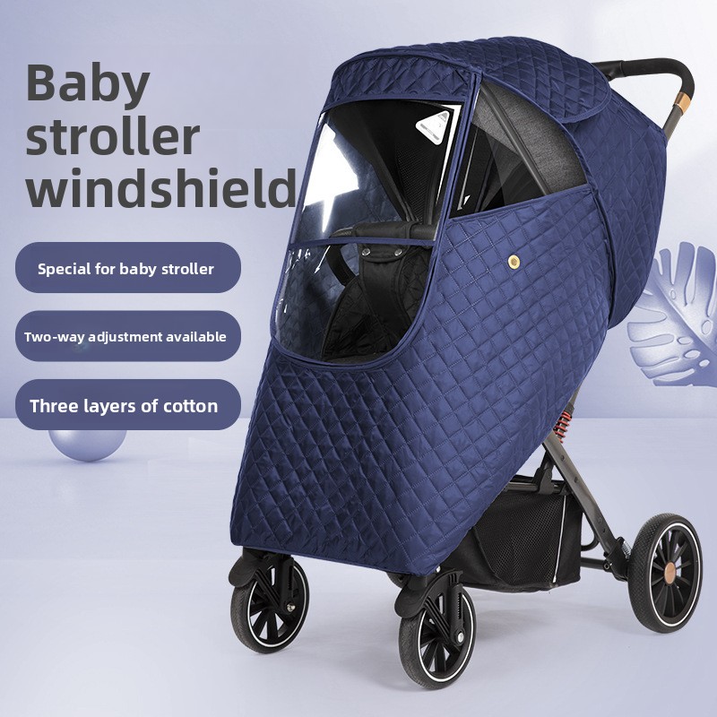 Stroller Rain Cover - Universeller Regenschutz für Kinderwagen: winddichter und