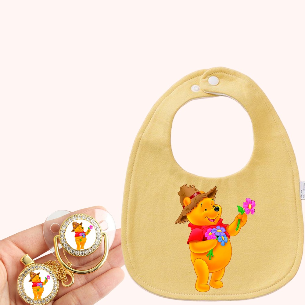 Silicone Baby Bibs - Tröstender Schnullerhalter für Mädchen oder Jungen,