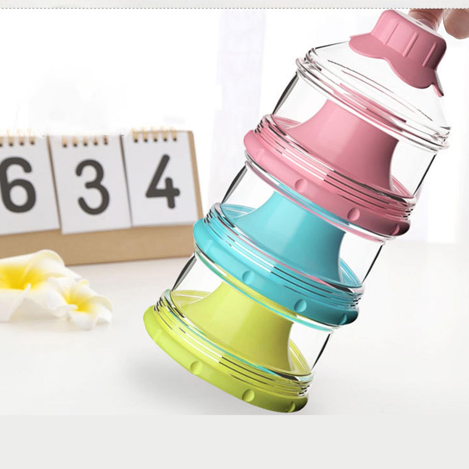 Baby Products Distributor - 3-lagiger Baby-Milchpulver-Töpfe, Formelspender, Milchpulver-Spender, Behälter, Topfbox