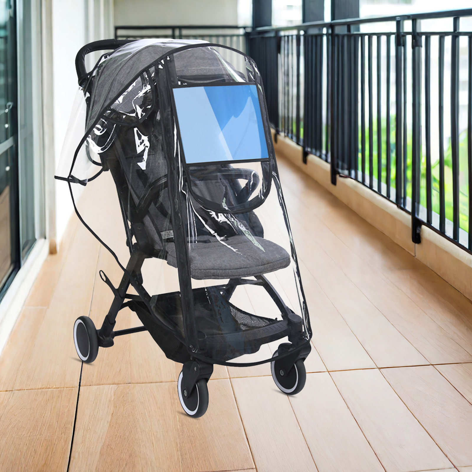 Transparenter Kinderwagen-Rege – Stroller Rain Cover Bewertung und Preis