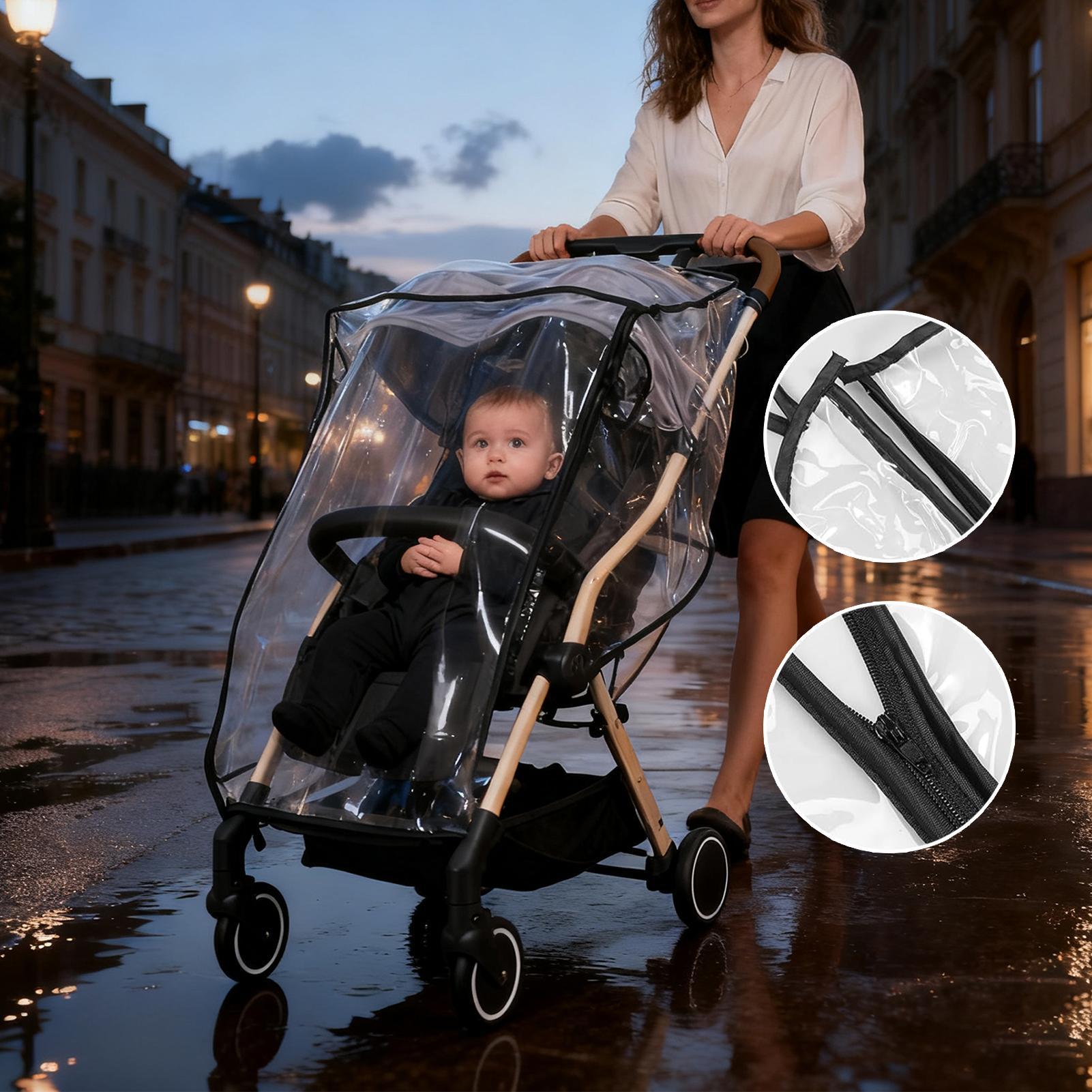 Baby Kinderwagen Regen Abdecku – Stroller Rain Cover Bewertung und Preis