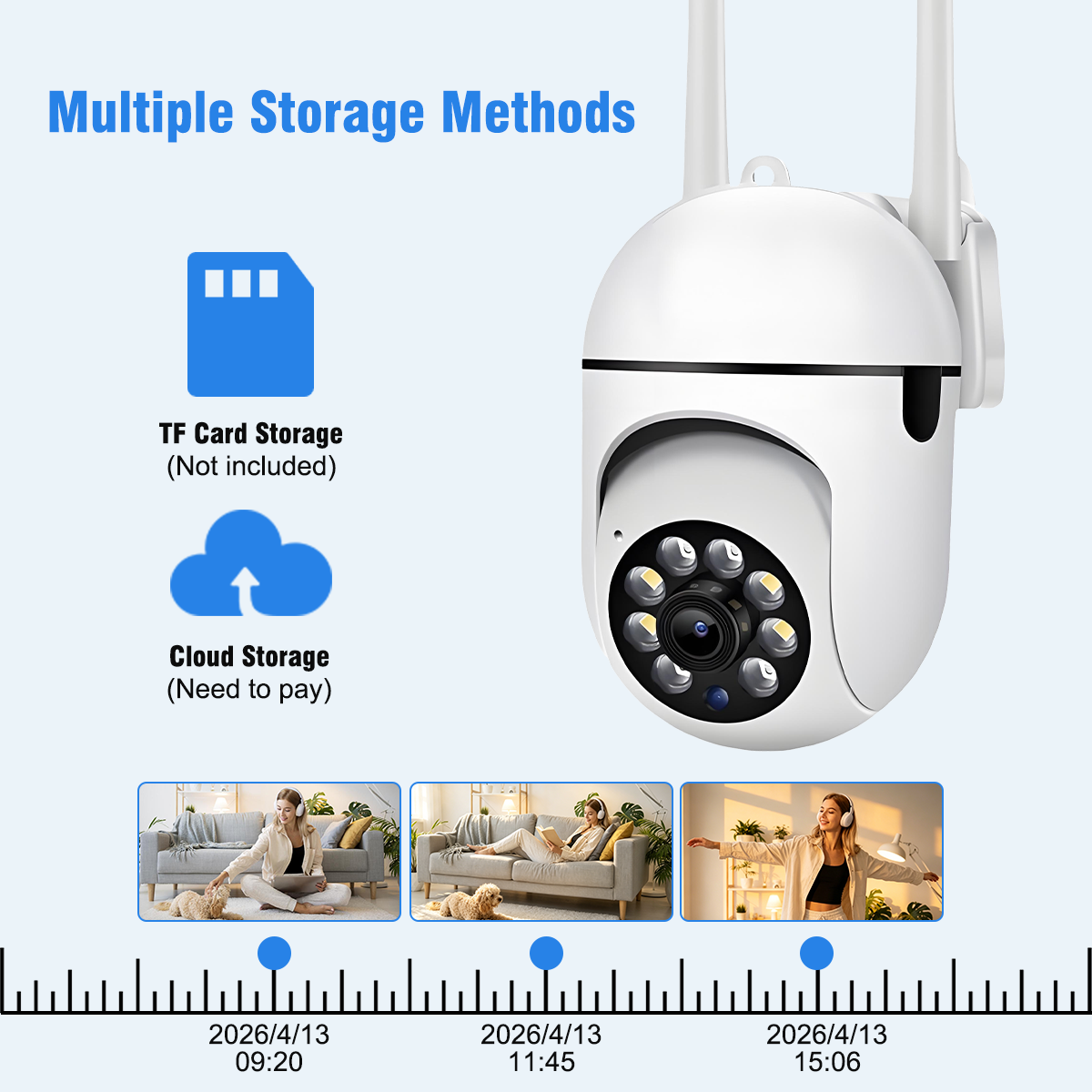 8MP WLAN-Außenkamera, 6MP, 4K  – Baby Products Video Bewertung und Preis