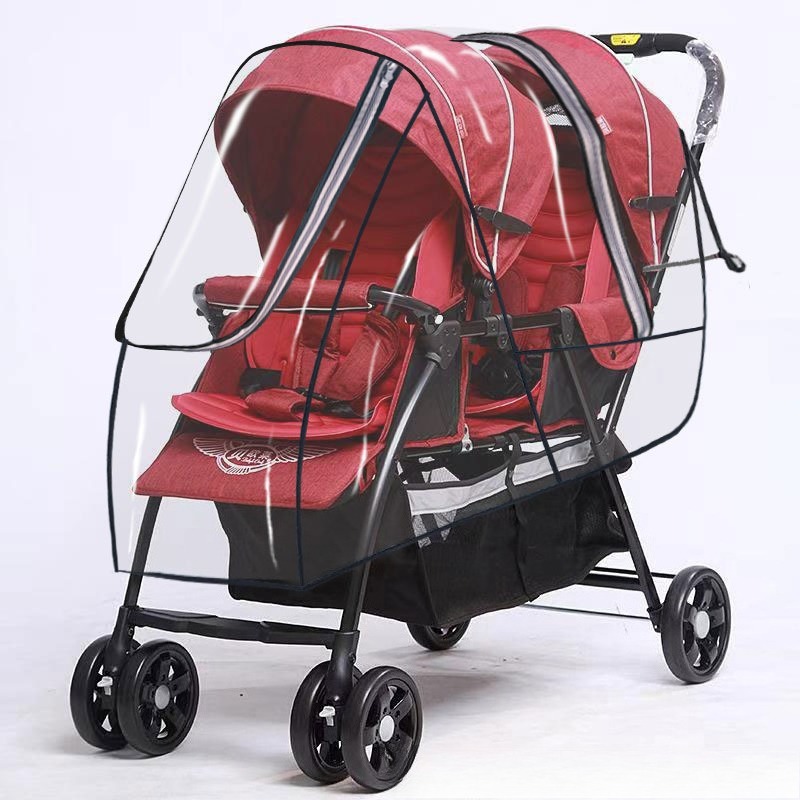 Regenschutz für Zwillingskinde – Stroller Rain Cover Bewertung und Preis