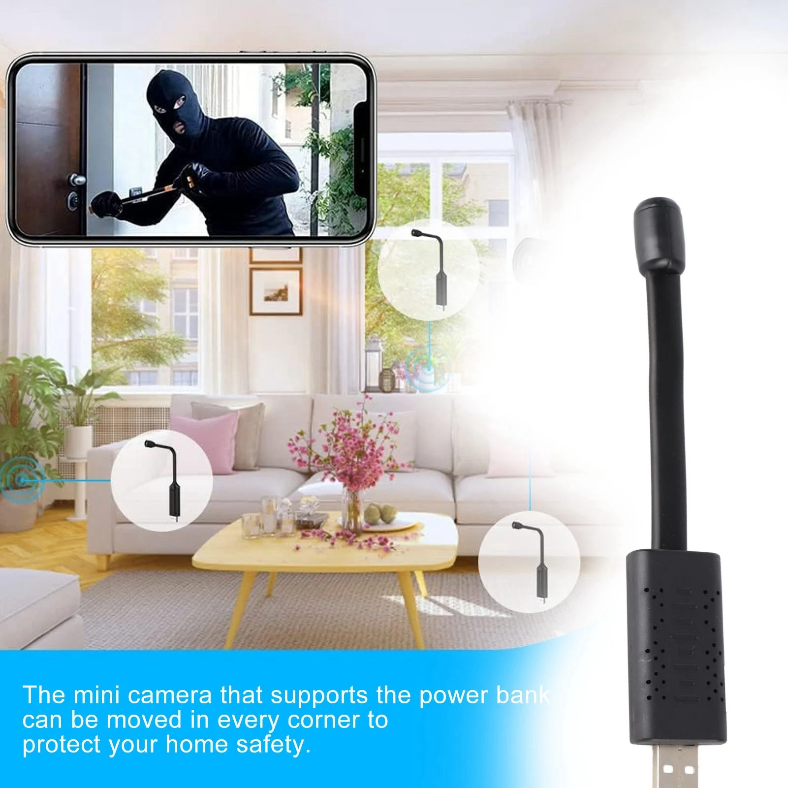 USB-WLAN-Überwachungskamera, 1 – Baby Products Video Bewertung und Preis