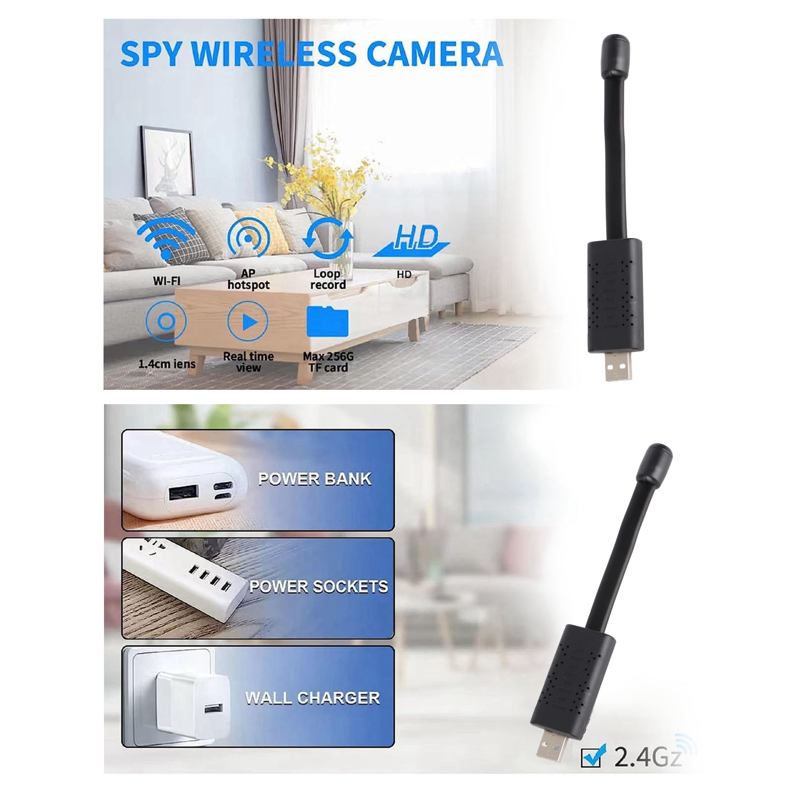 USB-WLAN-Überwachungskamera, 1 – Baby Products Video Bewertung und Preis