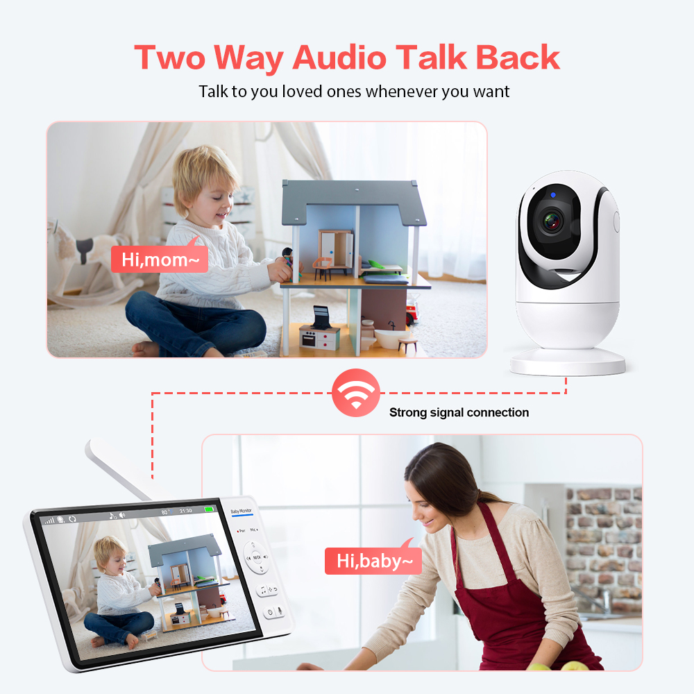 Video Baby Monitor 7'' 1080P H – Baby Products Video Bewertung und Preis