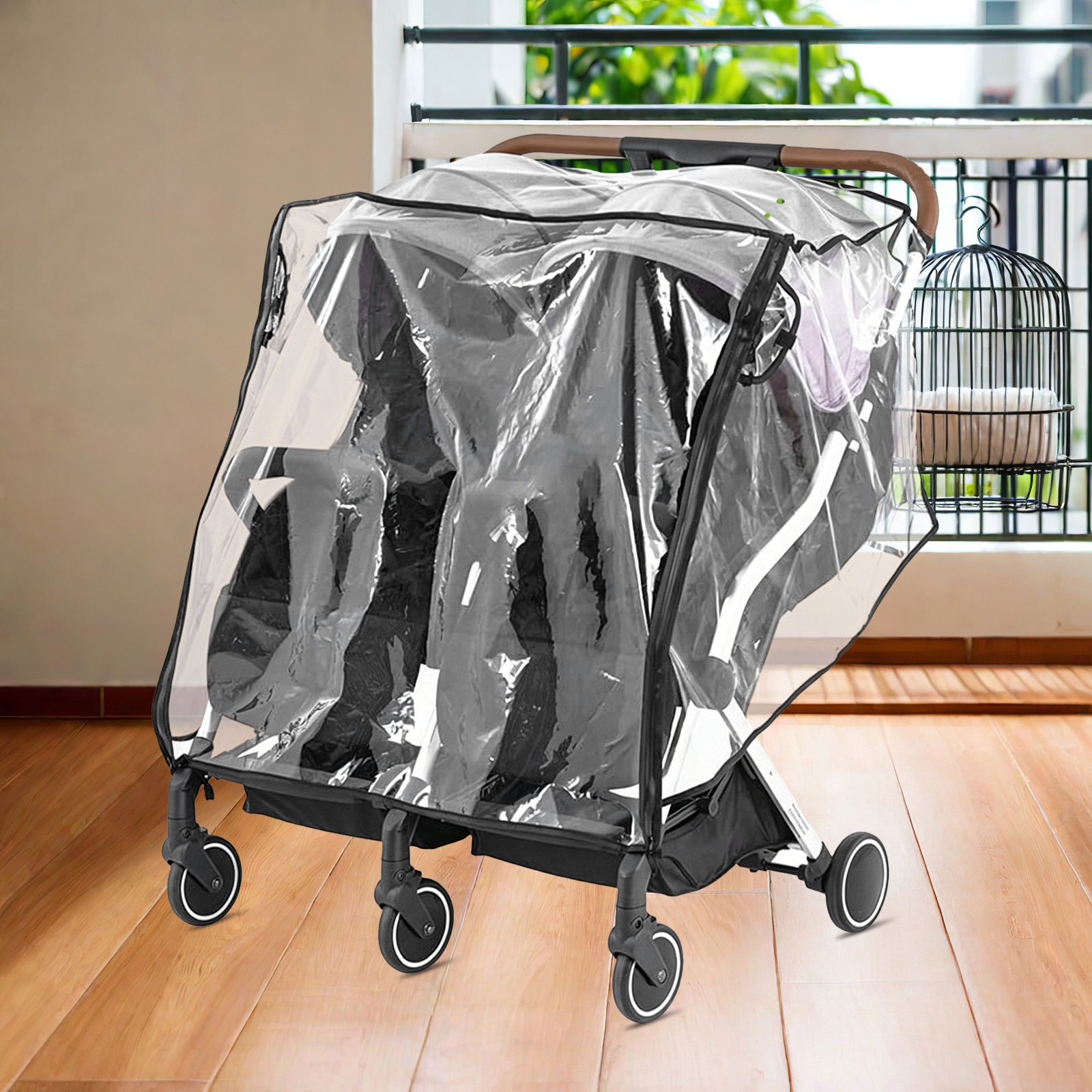 Transparenter Regenschutz für  – Stroller Rain Cover Bewertung und Preis