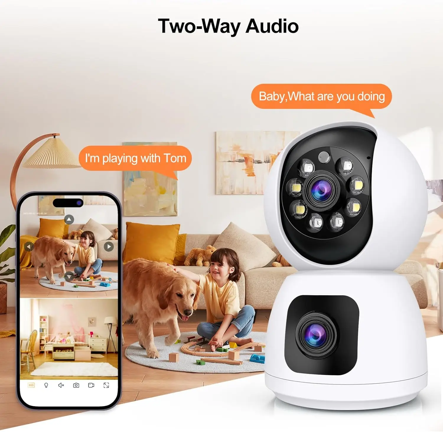 Tuya 4K 8MP HD WiFi Kamera Ind – Baby Products Video Bewertung und Preis