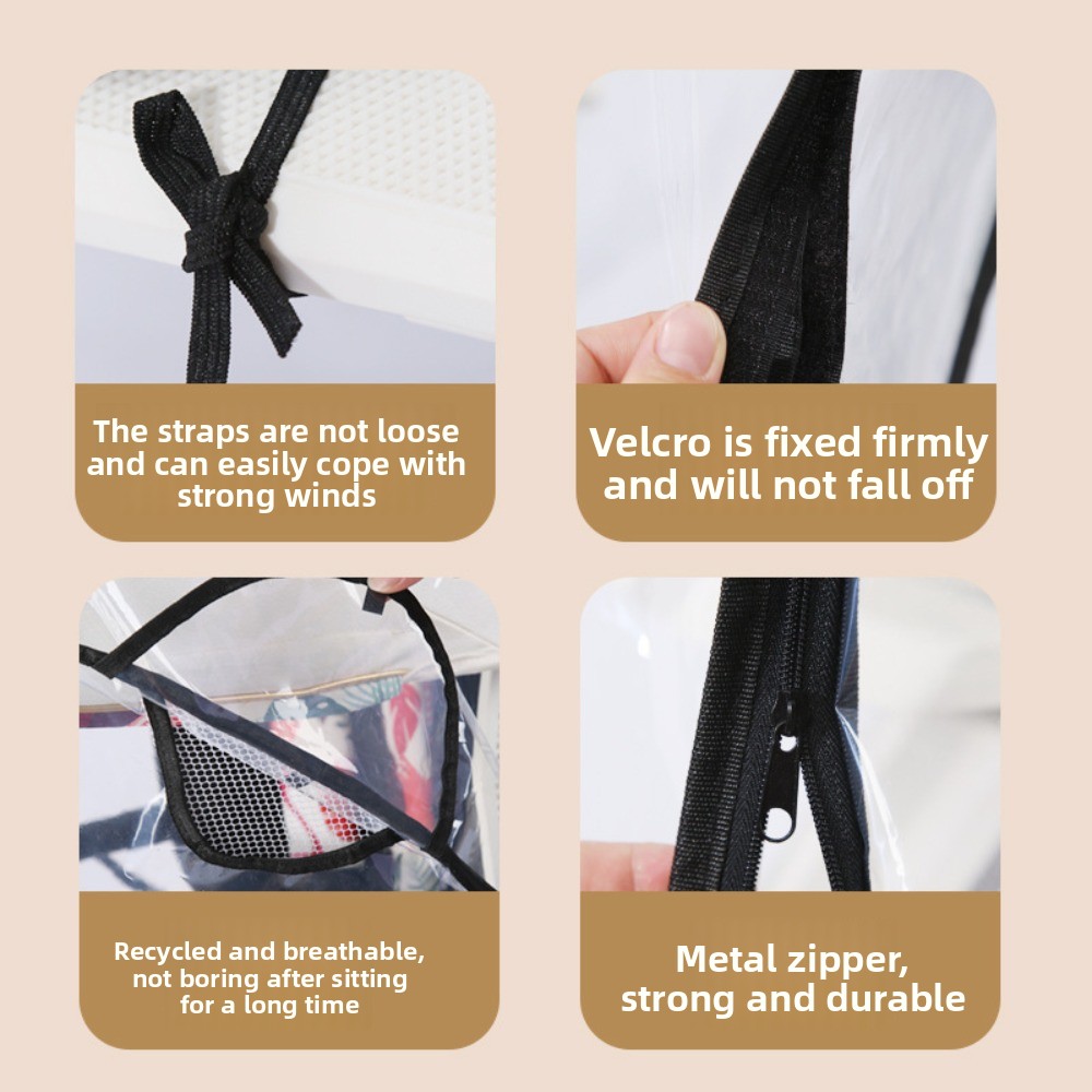 Transparente Kinderwagen-Regen – Stroller Rain Cover Bewertung und Preis