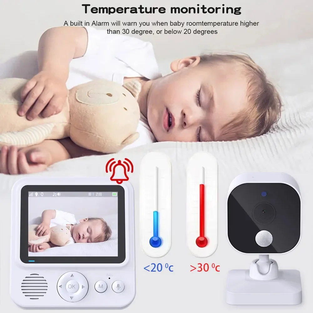 2,8-Zoll-Video-Babyphone, kabe – Baby Products Video Bewertung und Preis