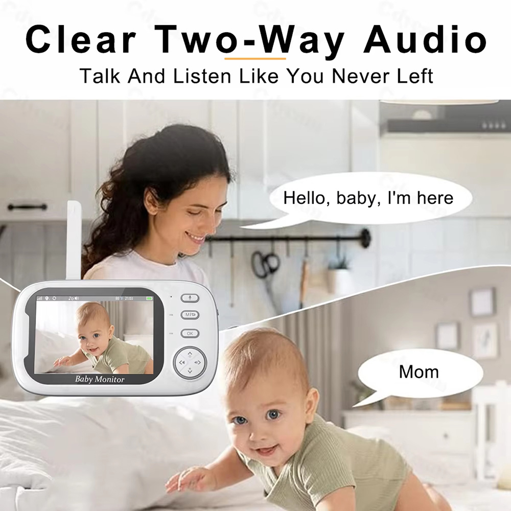 3,5-Zoll-Babyphone mit Kamera  – Baby Products Video Bewertung und Preis