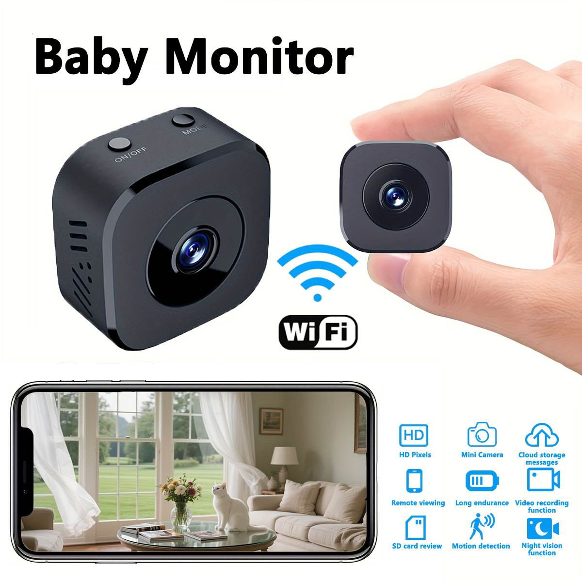 1080P HD Mini WiFi Kamera Indo – Baby Products Video Bewertung und Preis